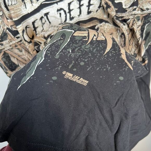 U.S Army “Never Accept Defeat” All Over Print T-shirt Mens XL - Picture 6 of 6